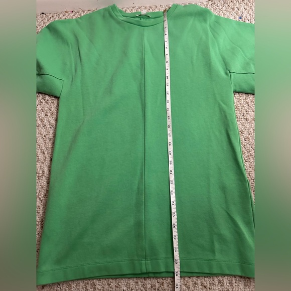 COS Green Oversized Short Sleeve Tee size S - Picture 3 of 6
